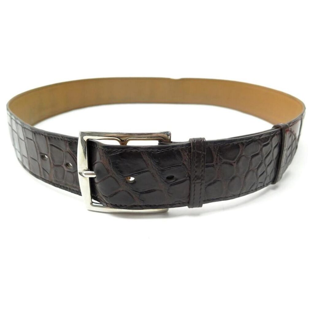  Hermès Étrivière Porosus Belts
